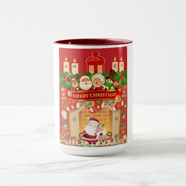 Frohe Weihnachten  Mugg (Center)