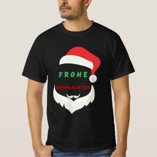 frohe weihnachten t shirt