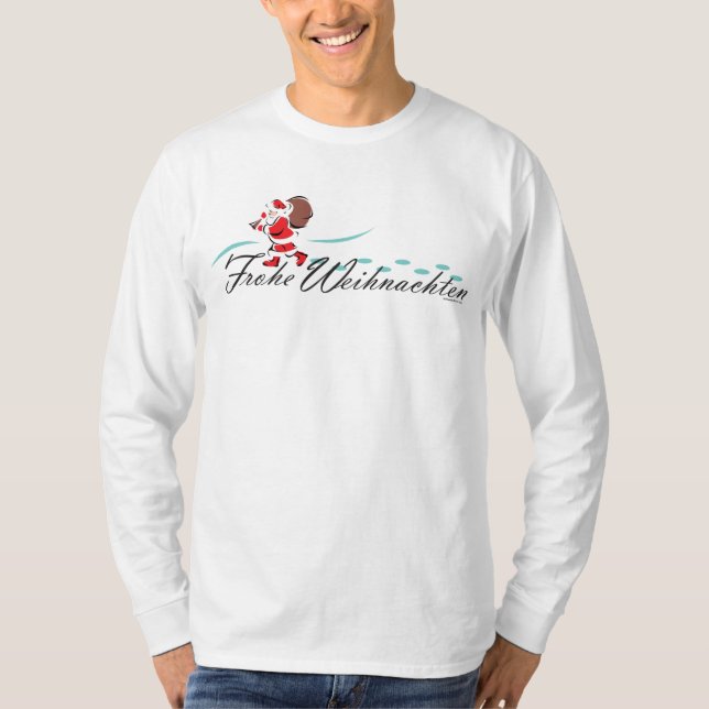 Frohe Weihnachten T-shirt (Framsida)