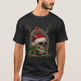 Frohe Weihnachten Totenschädelstern Banner Stern K T Shirt