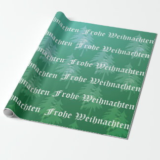 Frohe Weihnachten - tysk god jul Presentpapper