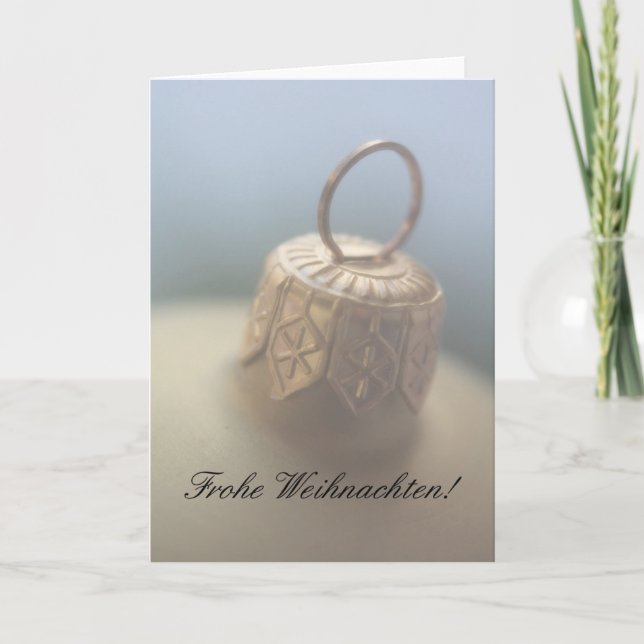 Frohe Weihnachten tyskjulkort Helgkort (Framsida)