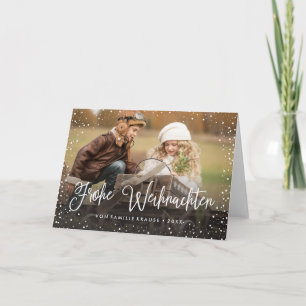 Frohe Weihnachten   Weihnachtskarte Helgkort