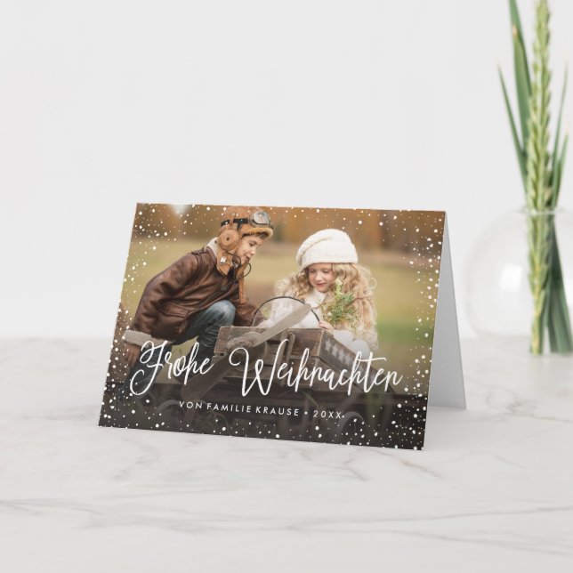 Frohe Weihnachten | Weihnachtskarte Helgkort (Framsida)