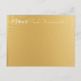 Frohe Weinachten God jul Vykort