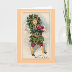 "Frohes Weihnachtsfest" vintagejul Helgkort
