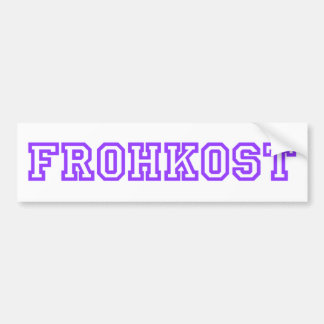FROHKOST BILDEKAL