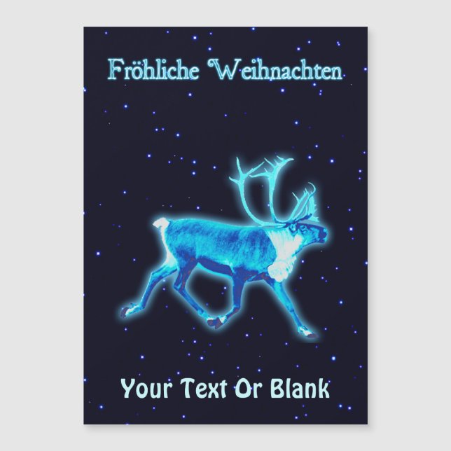 Fröhliche Weihnachten - Blue Västindiou (renare) (Framsida)