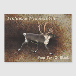Fröhliche Weihnachten - Bull Västindiou (Reindeer)