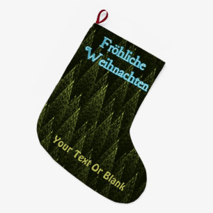 Fröhliche Weihnachten - Conifers Stor Julstrumpa