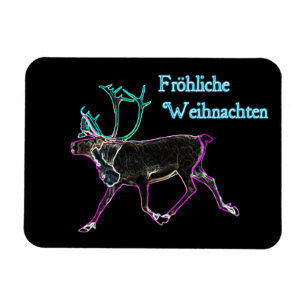 Frohliche Weihnachten - Electric Västindiou Magnet