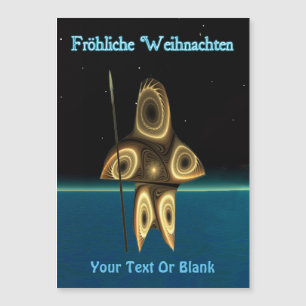 Fröhliche Weihnachten - Fractal Inuit Hunter