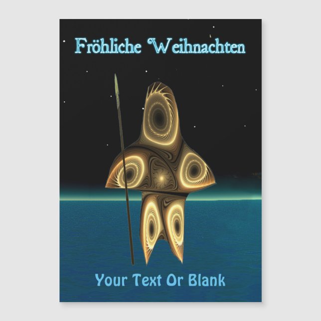 Fröhliche Weihnachten - Fractal Inuit Hunter (Framsida)