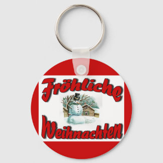 Fröhliche Weihnachten Nyckelring