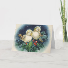 Fröhliche Weihnachten! Vintage Helgkort