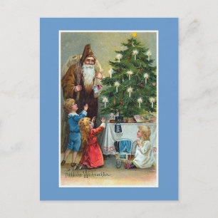 "Frohliche Weihnachten" vintagejul Helg Vykort