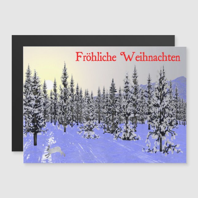 Fröhliche Weihnachten - Winter Solstice (Fram/baksida)