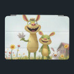 Fröhliche Wiesengang – Bunte Tierfreunde im Frühli iPad Mini Skydd<br><div class="desc">Ein liebevoll gestaltetes Motiv mit drei fröhlichen Fantasietierchen,  die gemeinsam den Frühling auf der Blumenwiese genießen. Perfekt für Kinderprodukte,  Grußkarten,  Poster oder fröhliche Dekoration. Die bunten Farben und die verspielten Charaktere bringen Freude in jedes Herz.</div>