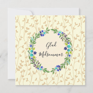 Fröhlicher Mittsommer Kort