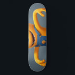 „Fröhliches Einaugenmonster mit Geisterfreund“ Mini Skateboard Bräda 18,5 Cm<br><div class="desc">Ein freches,  einäugiges Fantasiewesen mit strahlend orangefarbener Haut und niedlichem Latzhosen-Outfit posiert fröhlich neben seinem weißen,  kugelrunden Freund. Die charmante Figur mit hochstehendem Ohrschopf und breitem Lächeln wirkt verspielt und freundlich – wie aus einer anderen Welt. Ideal für Kinderprodukte,  Merchandise oder als fröhlicher Hingucker für jede kreative Kollektion.</div>