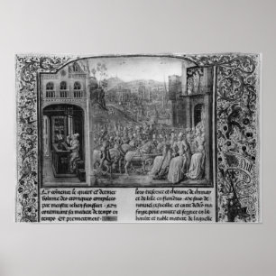 Froissart handstil hans krönika poster