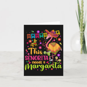 Fröken Behöver En Margarita Cinco De Mayo Rolig Me Kort