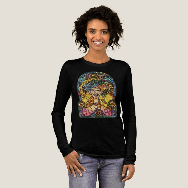 Fröken Chatty Hanna T Shirt (Hel framsida)