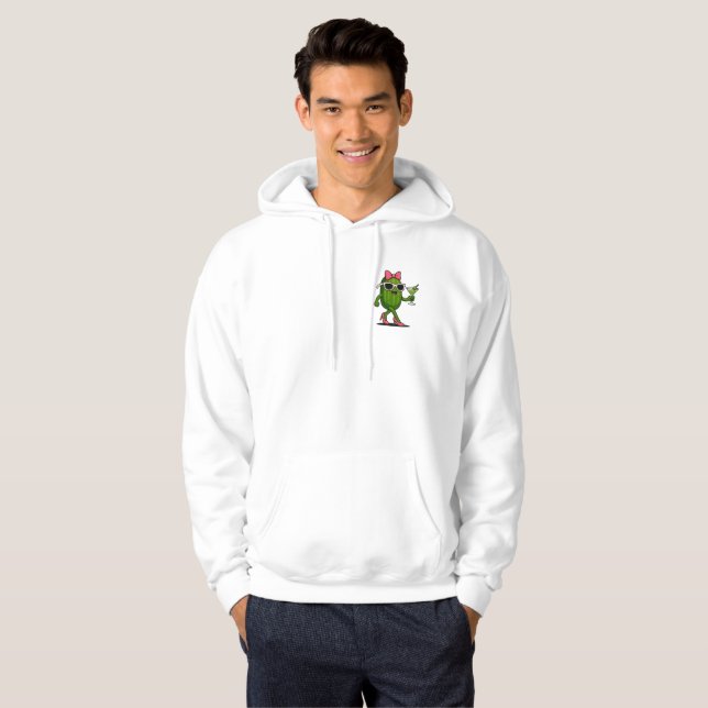 Fröken Gurka Chic Hoodie (Hel framsida)