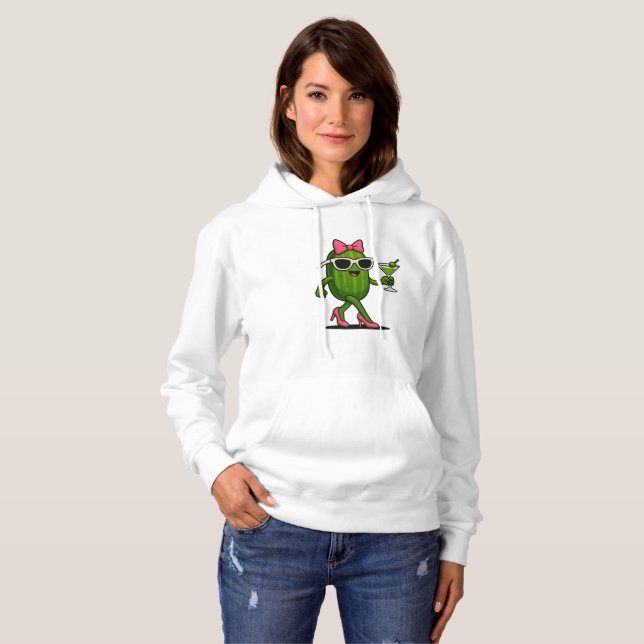 Fröken Gurka Chic T Shirt (Hel framsida)