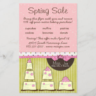 Fröken. Jen Cake Small Sale Flyer