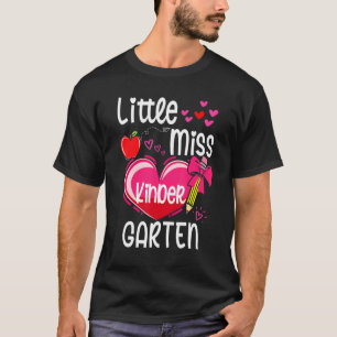 Fröken Kindergarten första dagen i Kindergarten T Shirt