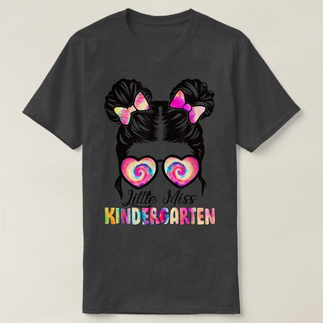 Fröken Kindergarten Girls första dag T Shirt (Design framsida)