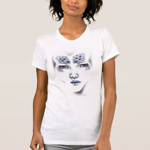 Fröken Universum Utomjording Dam Sci-fi Fantasy Sk Tee Shirt