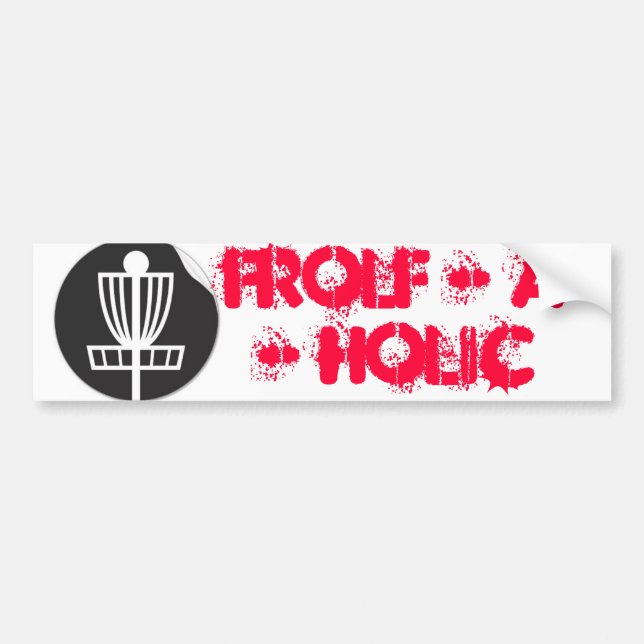 Frolf - A - Holic Bildekal (Framsidan)