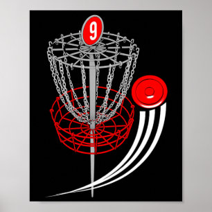 Frolf-tröja - Frisbee Golf T-shirt - Disc Golf Goa Poster