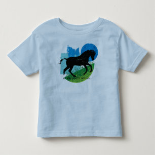 Frolicking Horse Design Tee Shirt