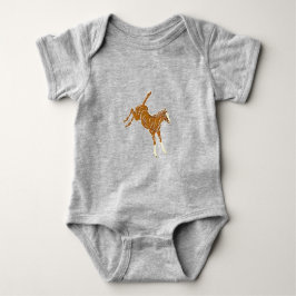 Frolicking Horse Foal - transparent multi-färg. T Shirt