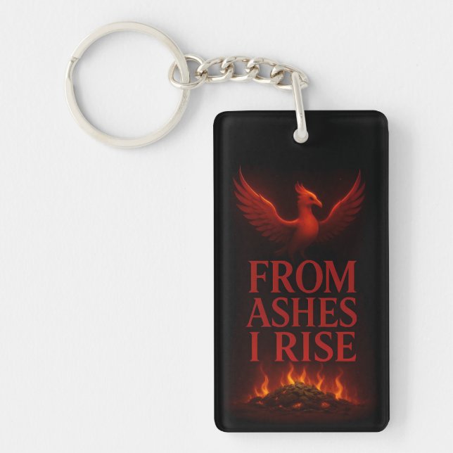 From Ashes I Rise – Phoenix Motivational (Framsidan)