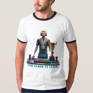 From Gamer To Legend Esports Champion Shirt T