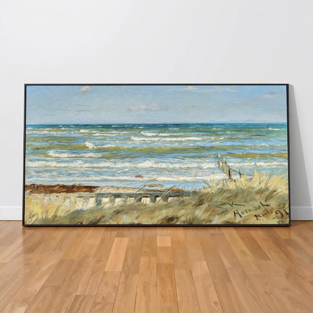 From Hornbæk beach, PS Kroyer Poster (Skapare uppladdad)