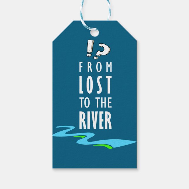 From lost to the river presentetikett (Framsidan)