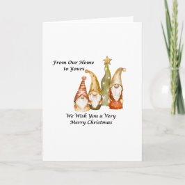 From Our Home to Yours on a Christmas  Kort