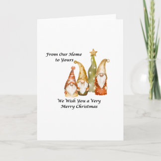 From Our Home to Yours on a Christmas  Kort