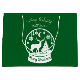 From Santa With Love Snow Globe Deer