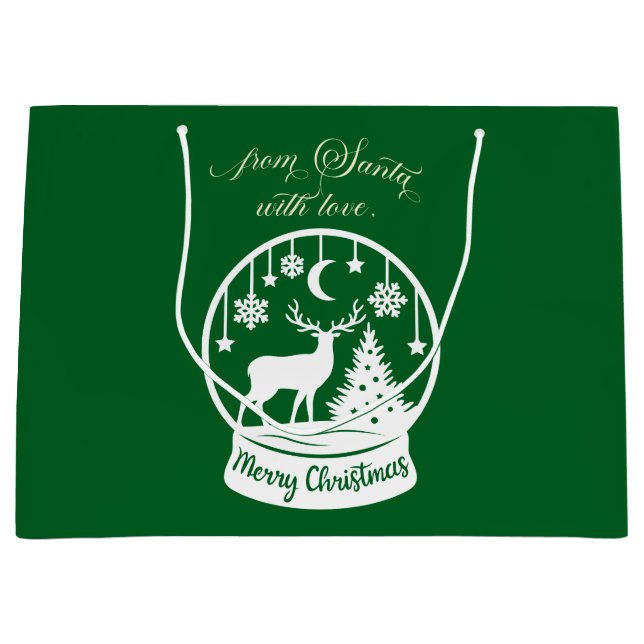 From Santa With Love Snow Globe Deer (Framsidan)