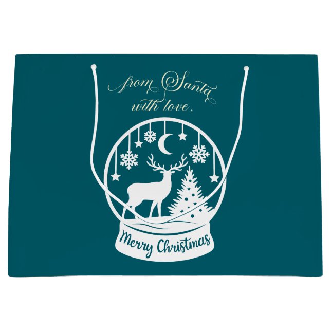 From Santa With Love Snow Globe Deer (Framsidan)