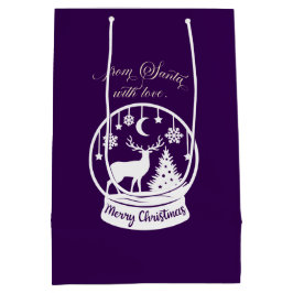 From Santa With Love Snow Globe Deer