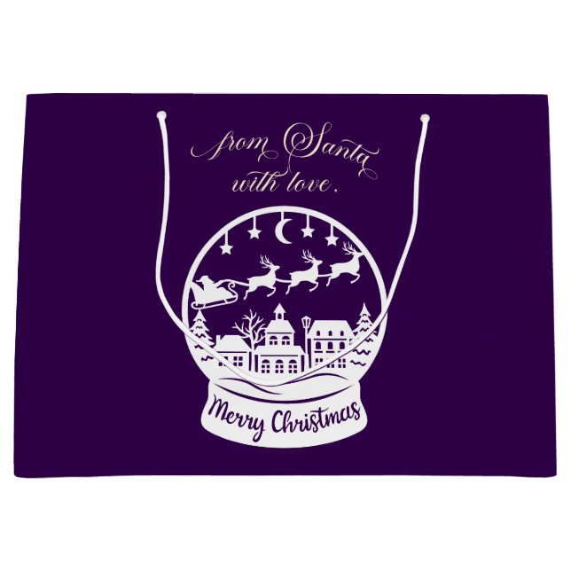 From Santa With Love Snow Globe Santa (Framsidan)