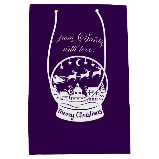 From Santa With Love Snow Globe Santa (Framsidan)