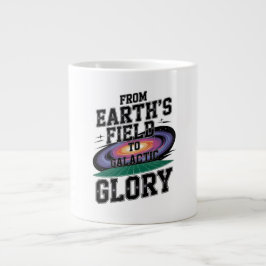From The Earth Field To Galactic Glory  Jumbo Mugg
